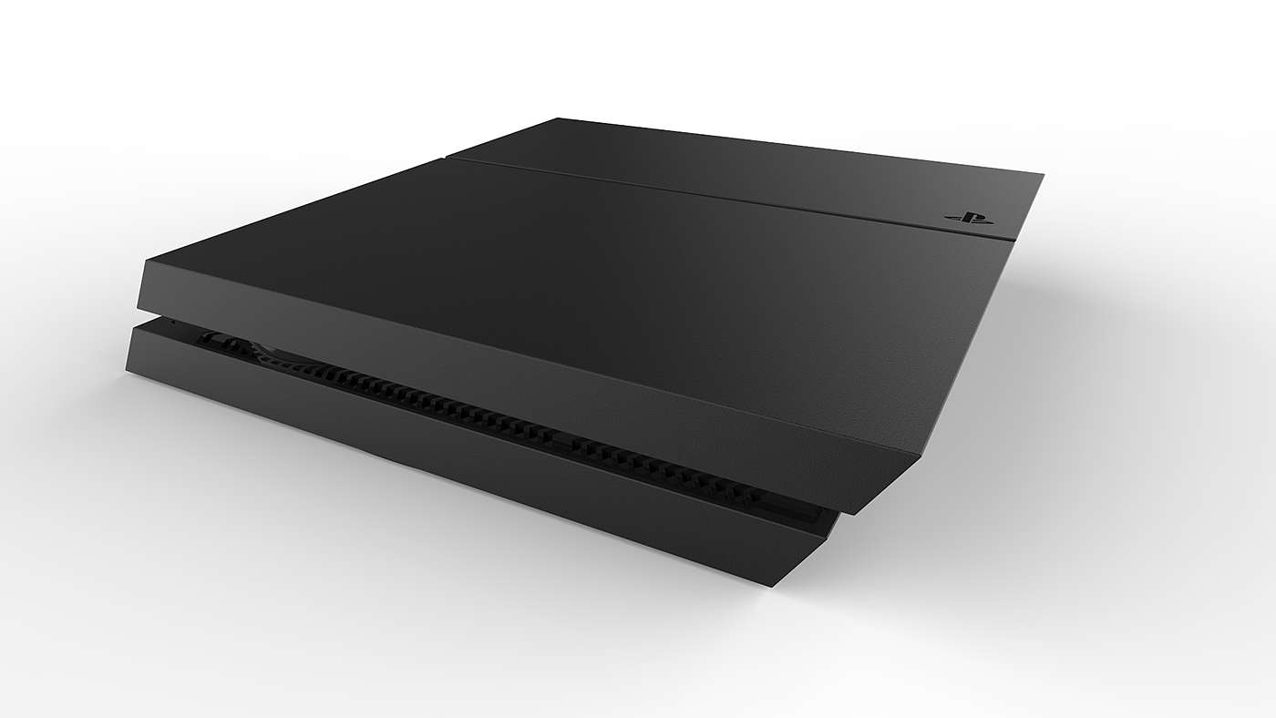 Sony PS4，recreational machines，black，