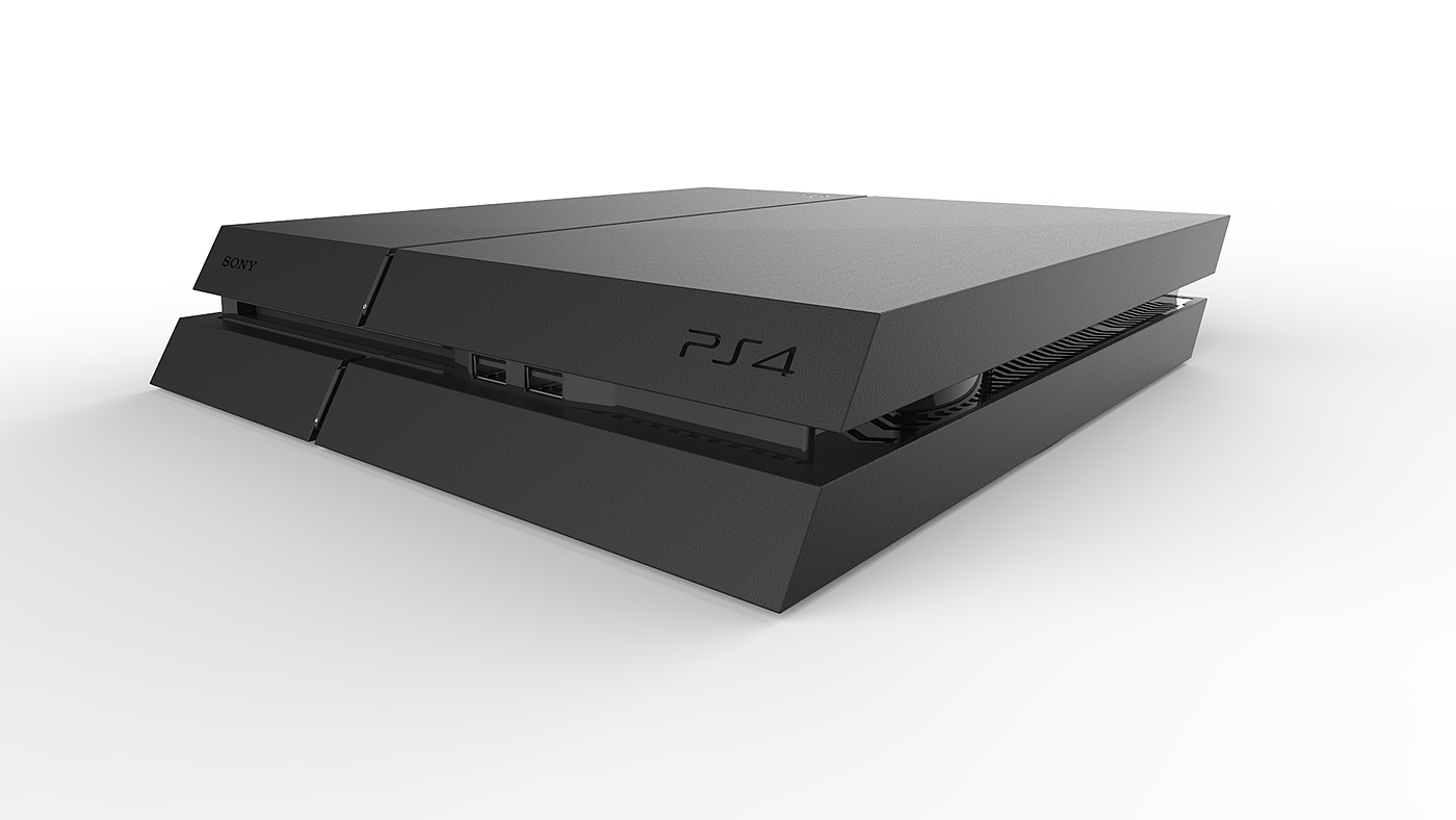 Sony PS4，recreational machines，black，