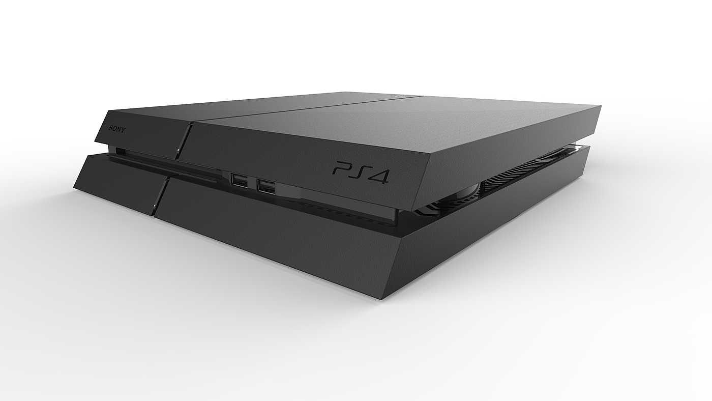 Sony PS4，游戏机，黑色，