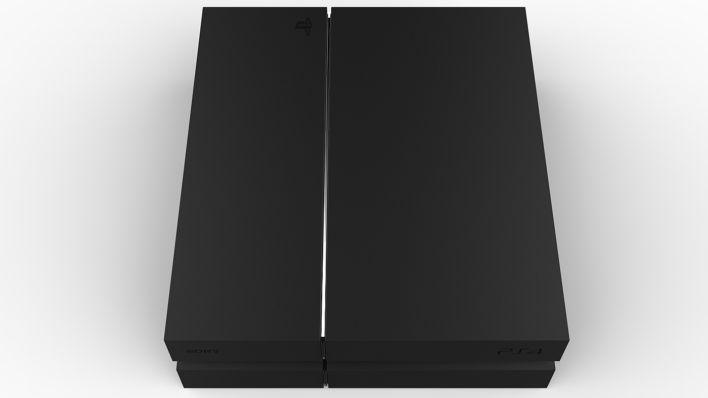 Sony PS4，recreational machines，black，