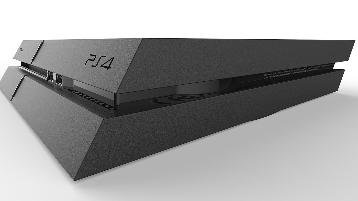 Sony PS4，recreational machines，black，