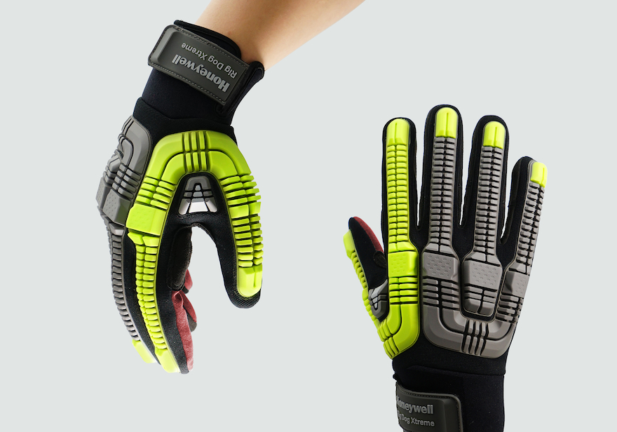 rubber，Earthquake resistance，Ergonomics，Rig Dog™ Xtreme，glove，2019 red dot product design award，reddot，