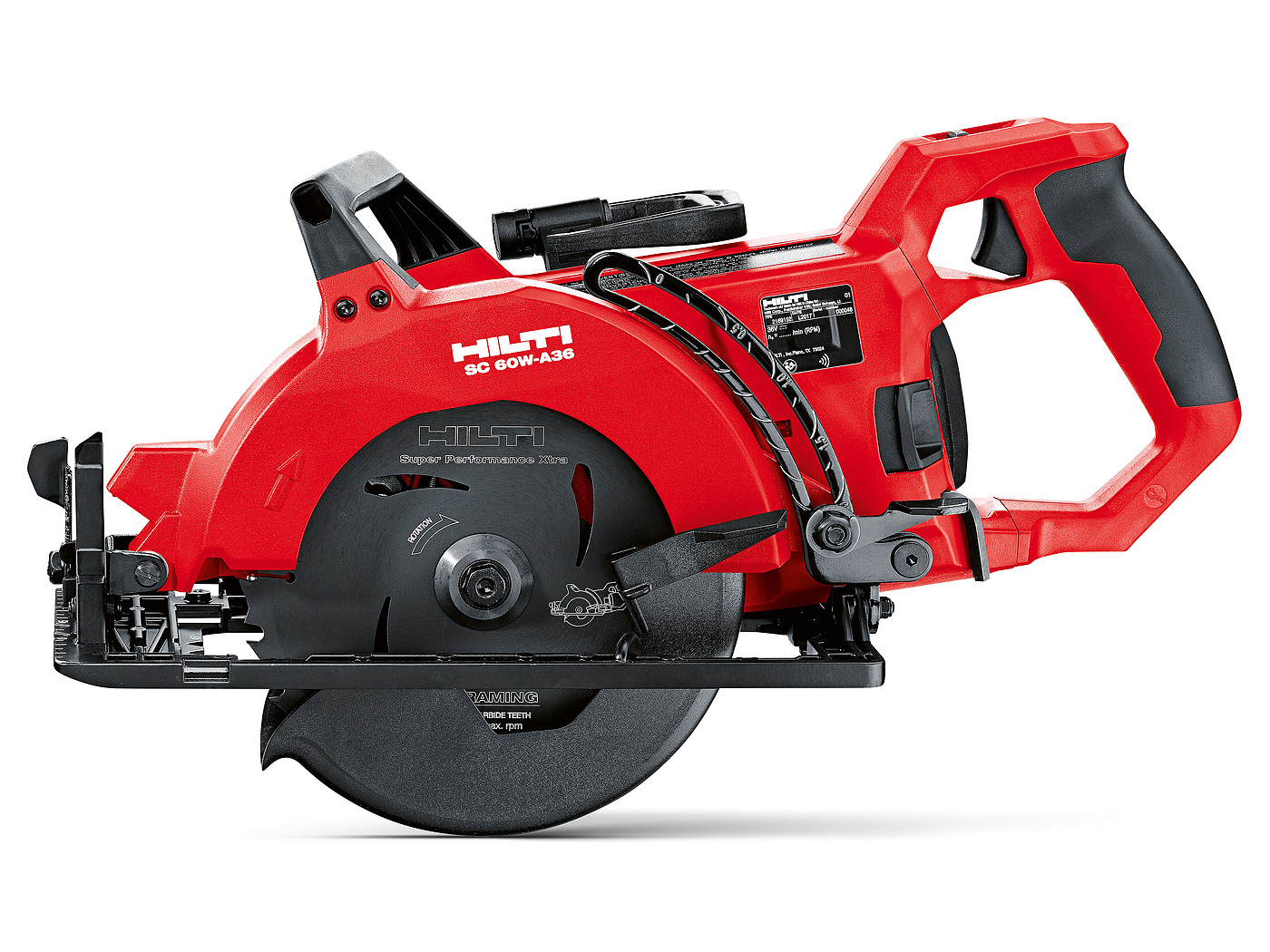 Lightness，Circular saw，wireless，SC 60W-A36，reddot，2019 red dot product design award，gules，