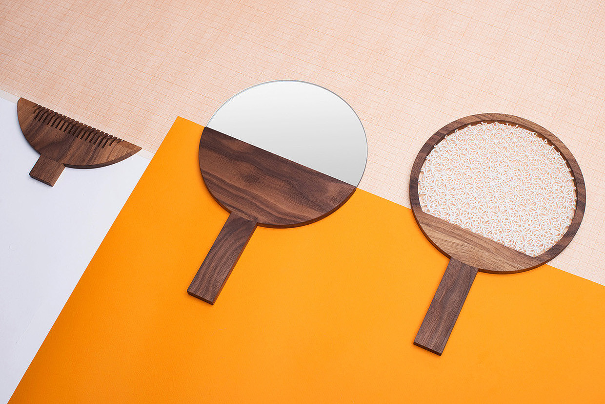 mirror，comb，wood，Home Furnishing，articles for daily use，