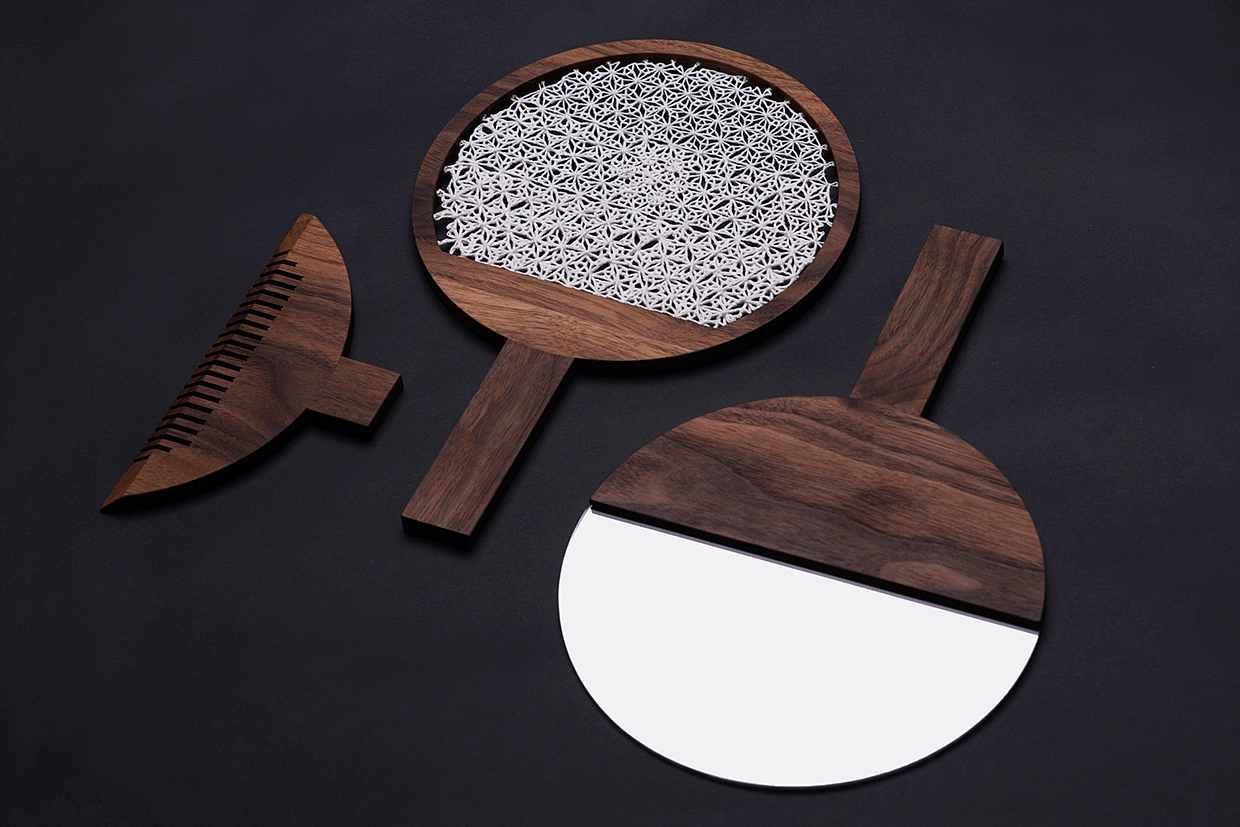 mirror，comb，wood，Home Furnishing，articles for daily use，