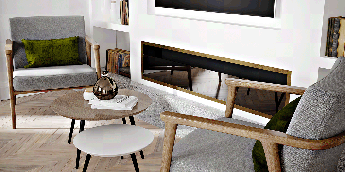 a living room，Denmark，Scandinavian Classicism，Neoclassicism，bedroom，