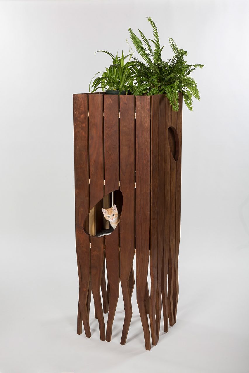 Metallic materials，wooden ，Paper，concrete，Cat nest，