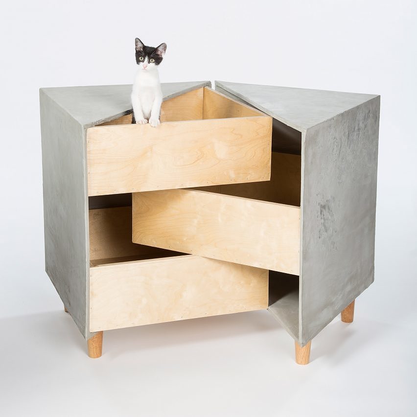 Metallic materials，wooden ，Paper，concrete，Cat nest，