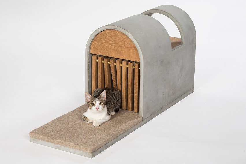 Metallic materials，wooden ，Paper，concrete，Cat nest，