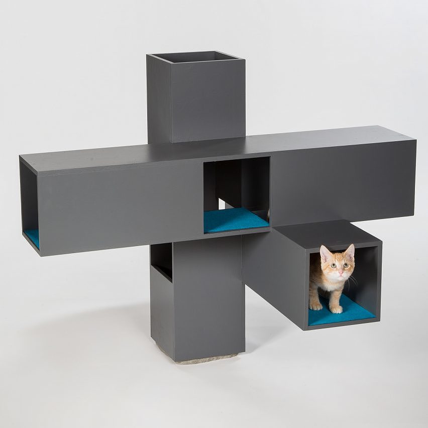 Metallic materials，wooden ，Paper，concrete，Cat nest，