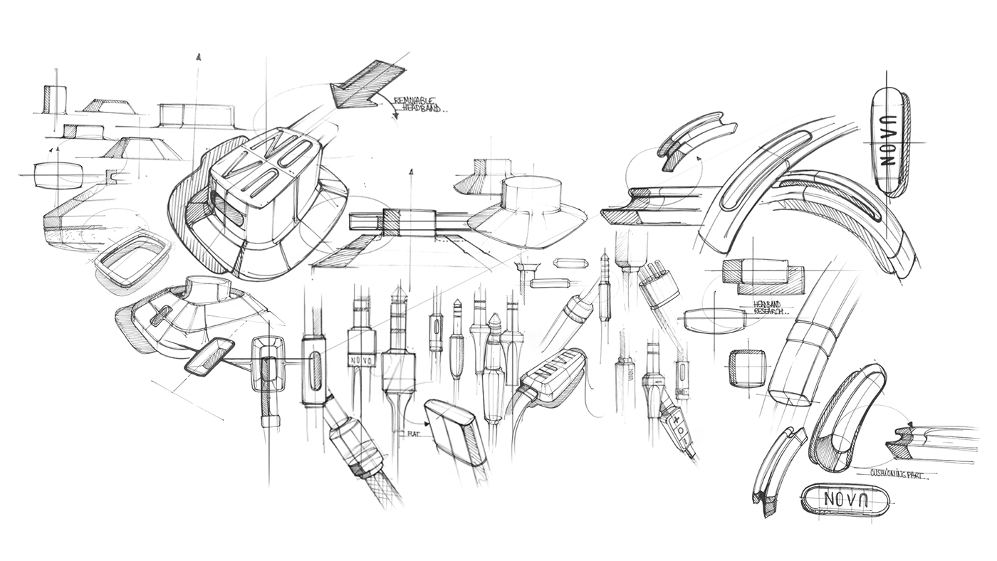 nova，Ergonomics，headset，