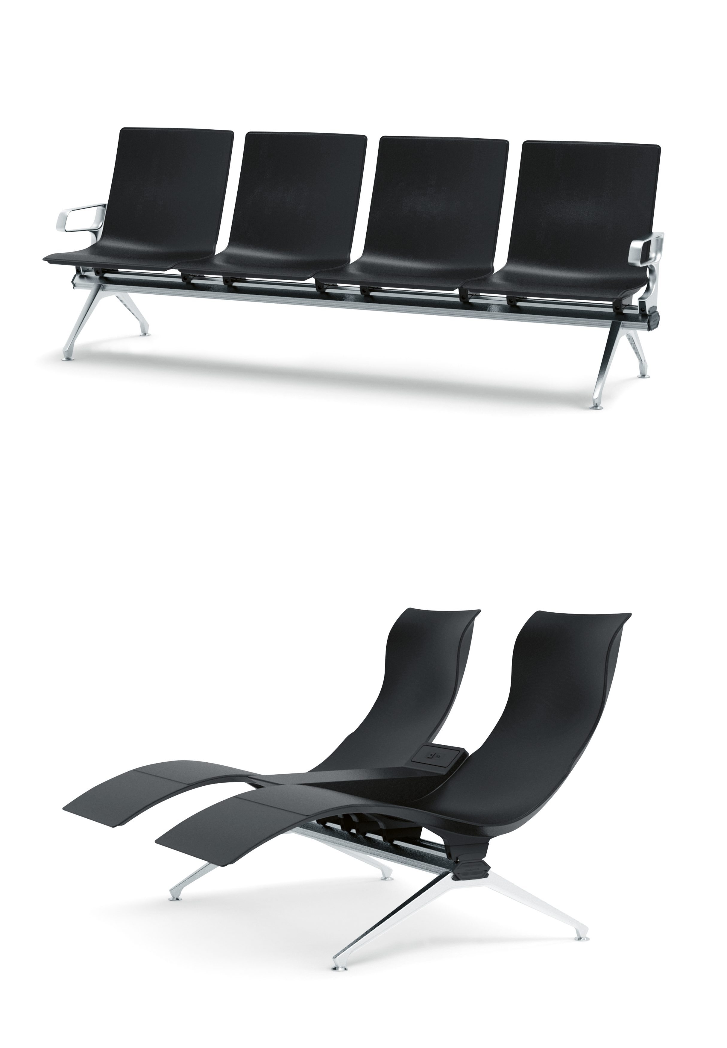 Metal support，black，seat，ALBROAD 23NP，2019 red dot product design award，reddot，