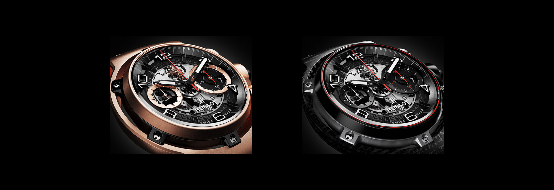 Wrist watch，Fusion GT，Classic Ferrari CT，Hubert，hublot ，Digital art，