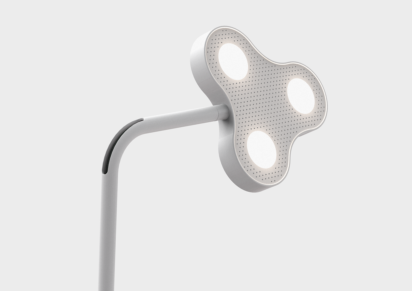 white，Desk lamp，Clover LED，