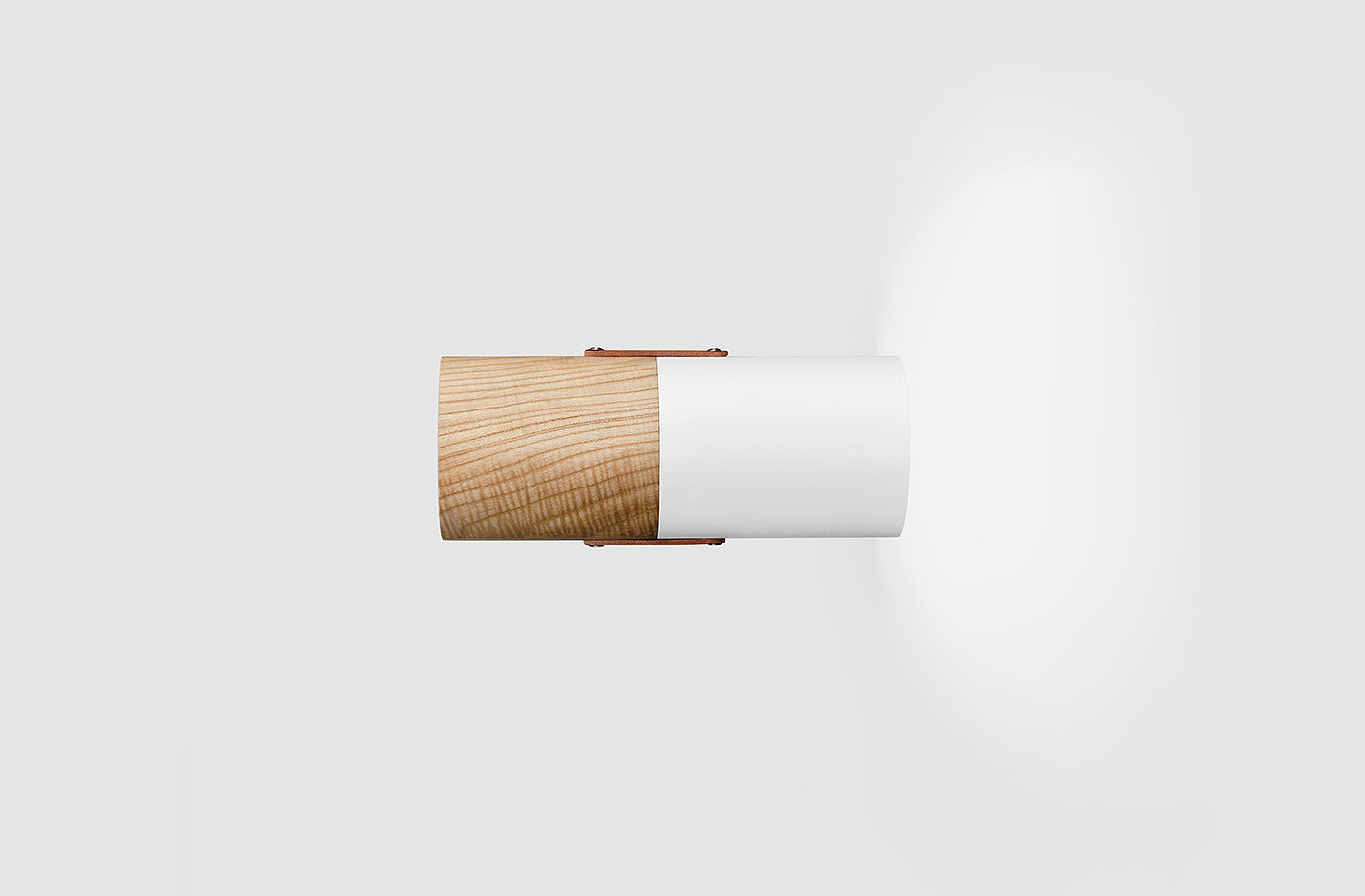 white，Wall lamp，Nut-W，