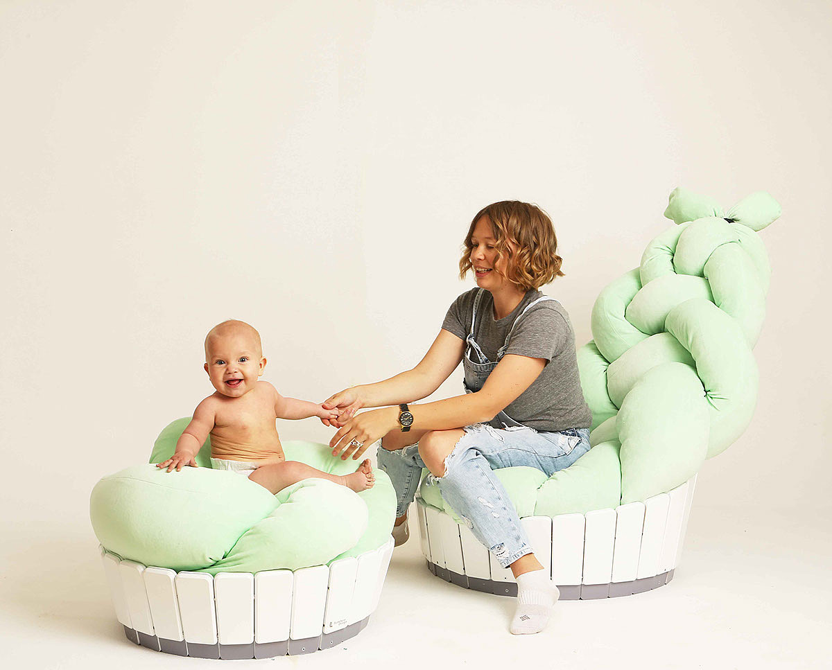 Children chair，Chair design，Marshmallow，