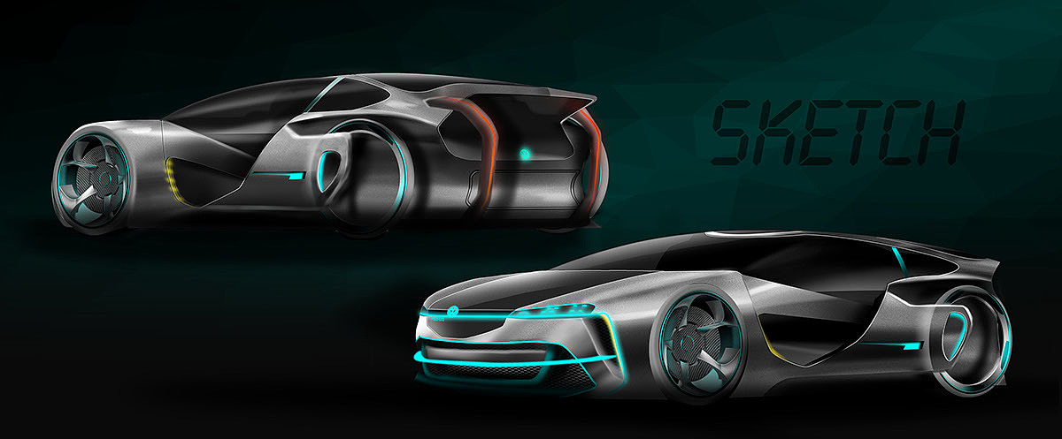 concept，intelligence，industrial design，design sketch，