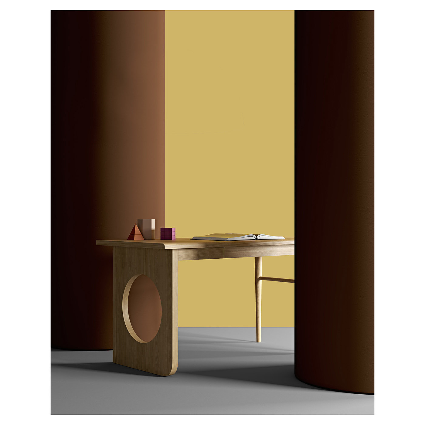 to work in an office，Table，Pavel Vetrov，