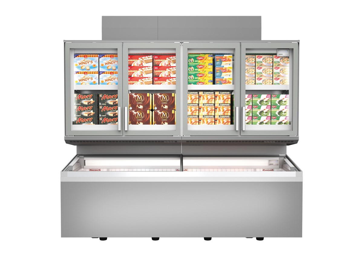 white，Freezer，lighting，led，Freezer Top SFT 1223，reddot，2019 red dot product design award，