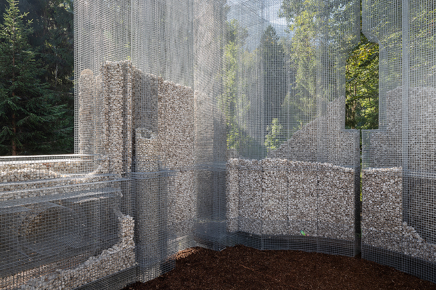 Metal mesh sculpture，Park sculpture，Altserra，Slide，Metal mesh formwork，