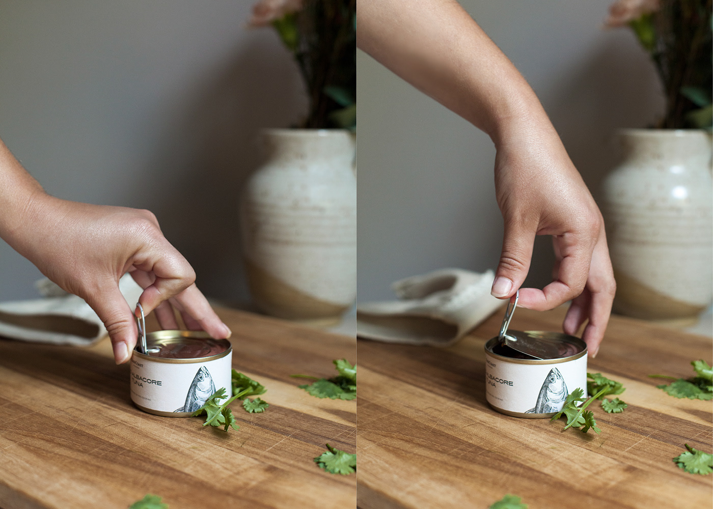 Canned tuna，packing，Raincoast，pattern design ，