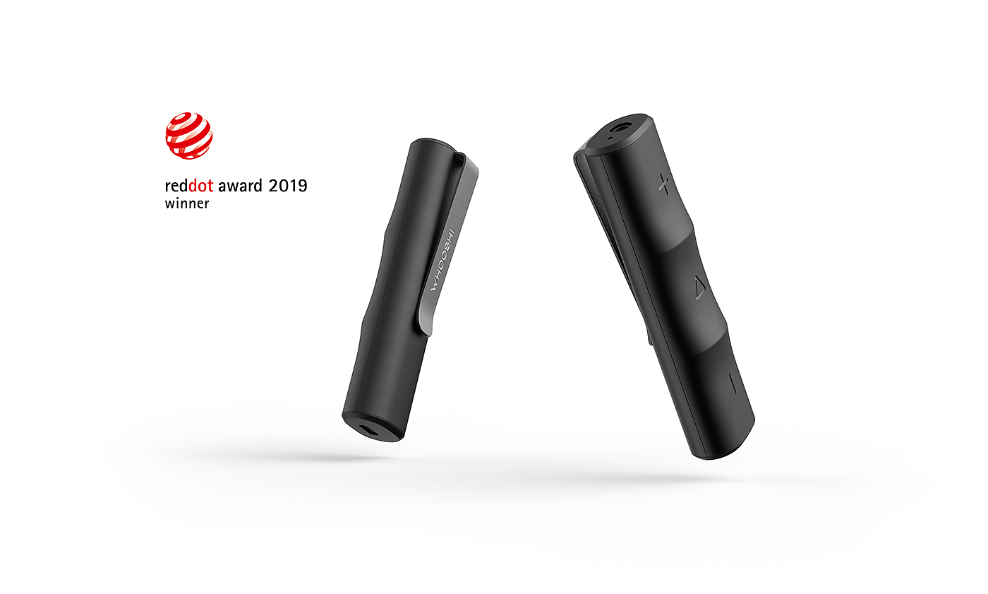 Red dot award，Loudspeaker，portable，Whooshi，