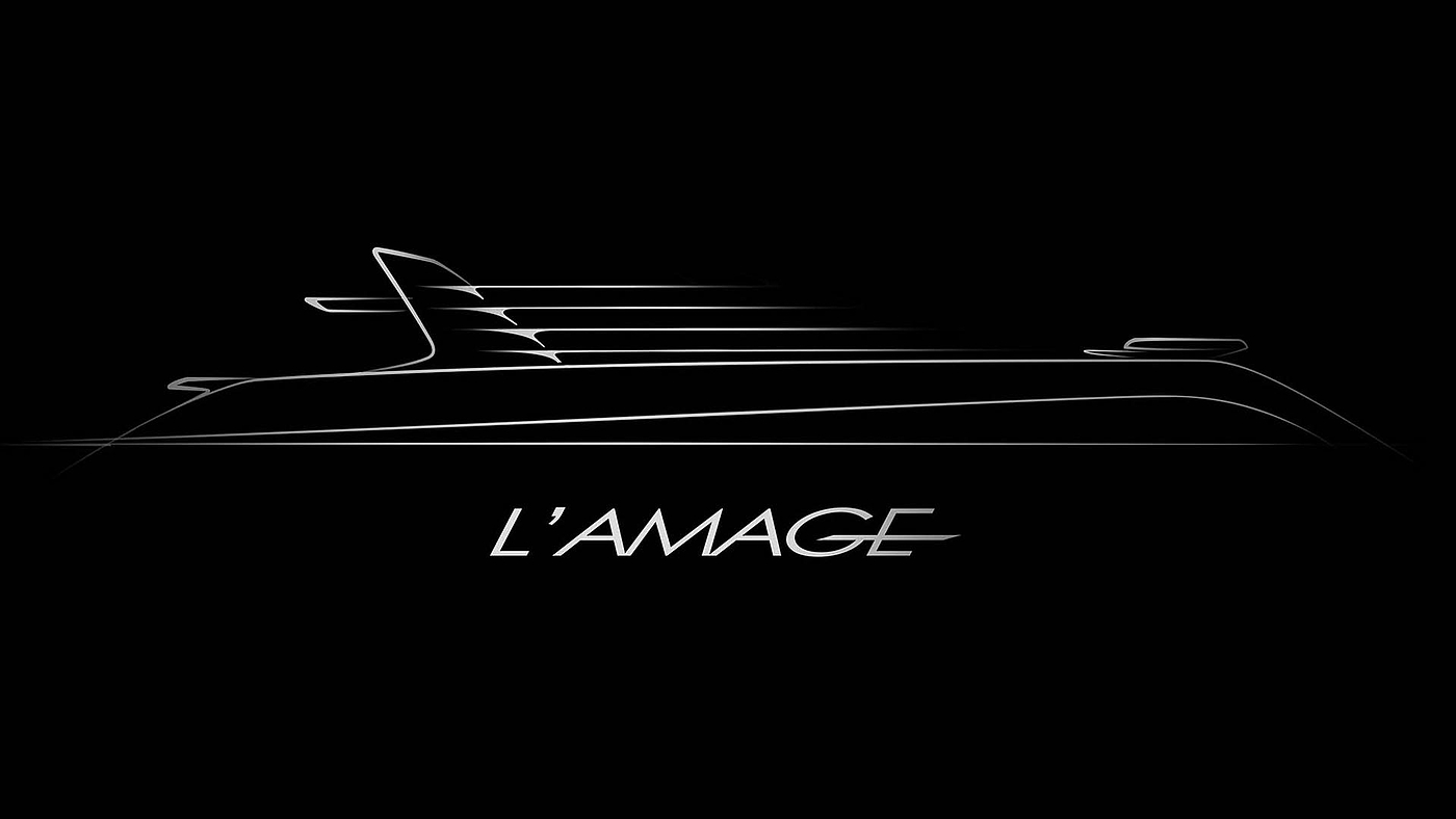 Future super yacht，L'Amage，yacht，industrial design，Monaco Yacht，