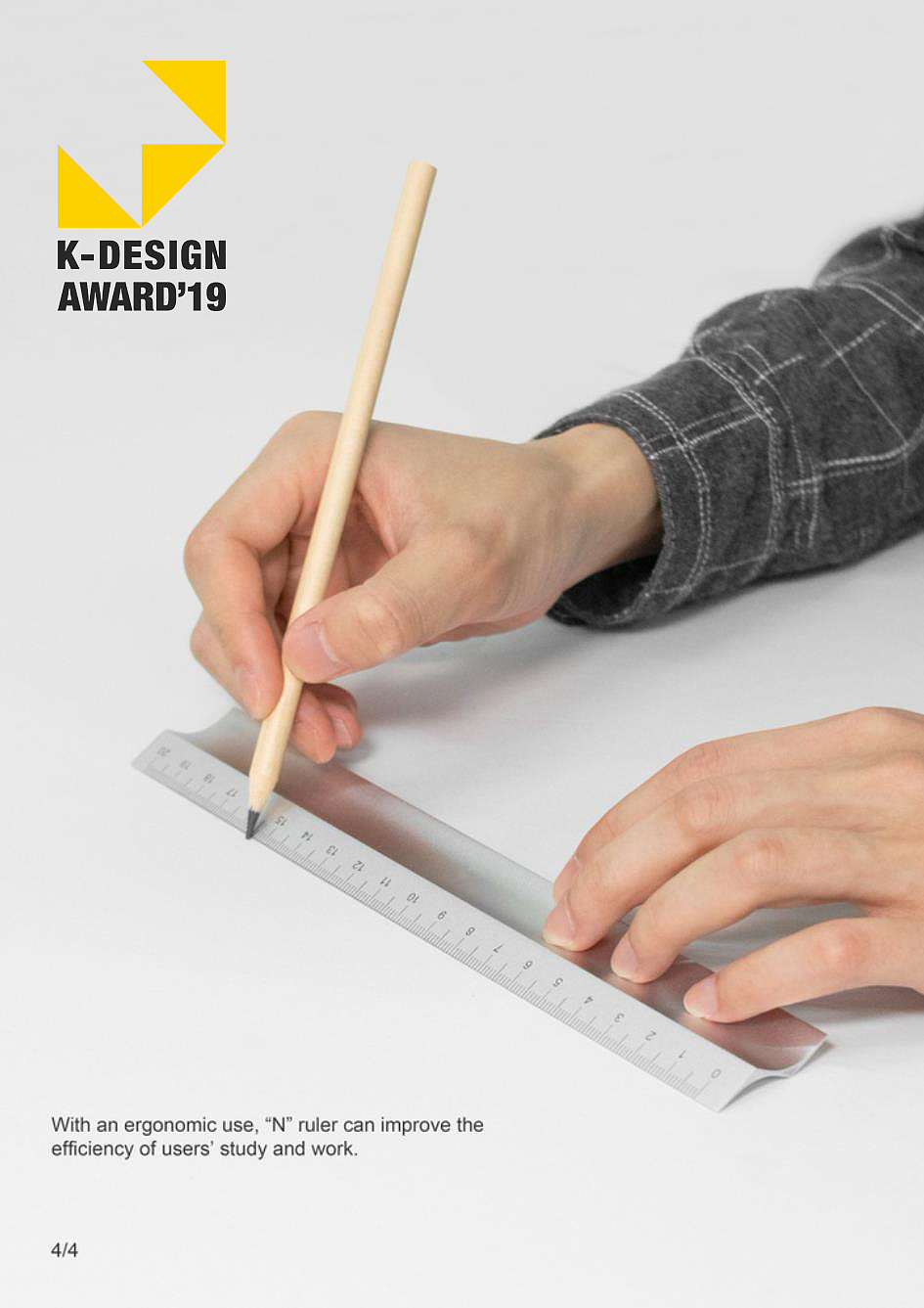 ruler，Office Supplies，Creative design，K-DESIGN，Award，