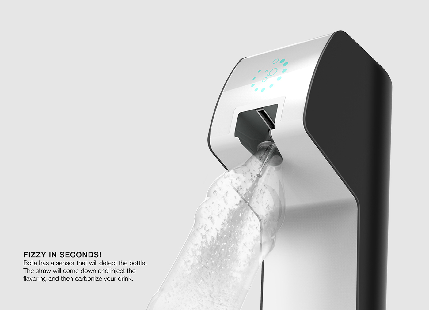 Touch screen design，Water bottle reuse，Small，Bian Jie，product design，