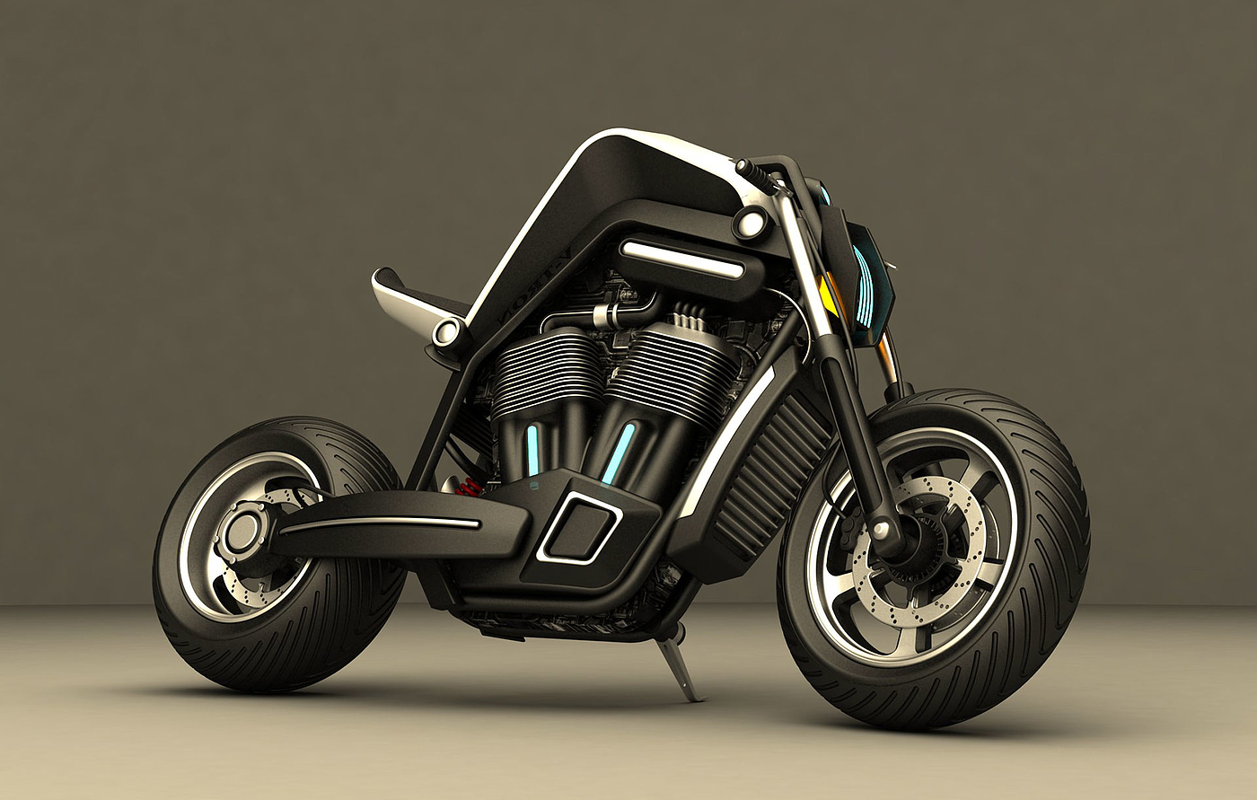 Future payment，Design，originality，motorcycle，