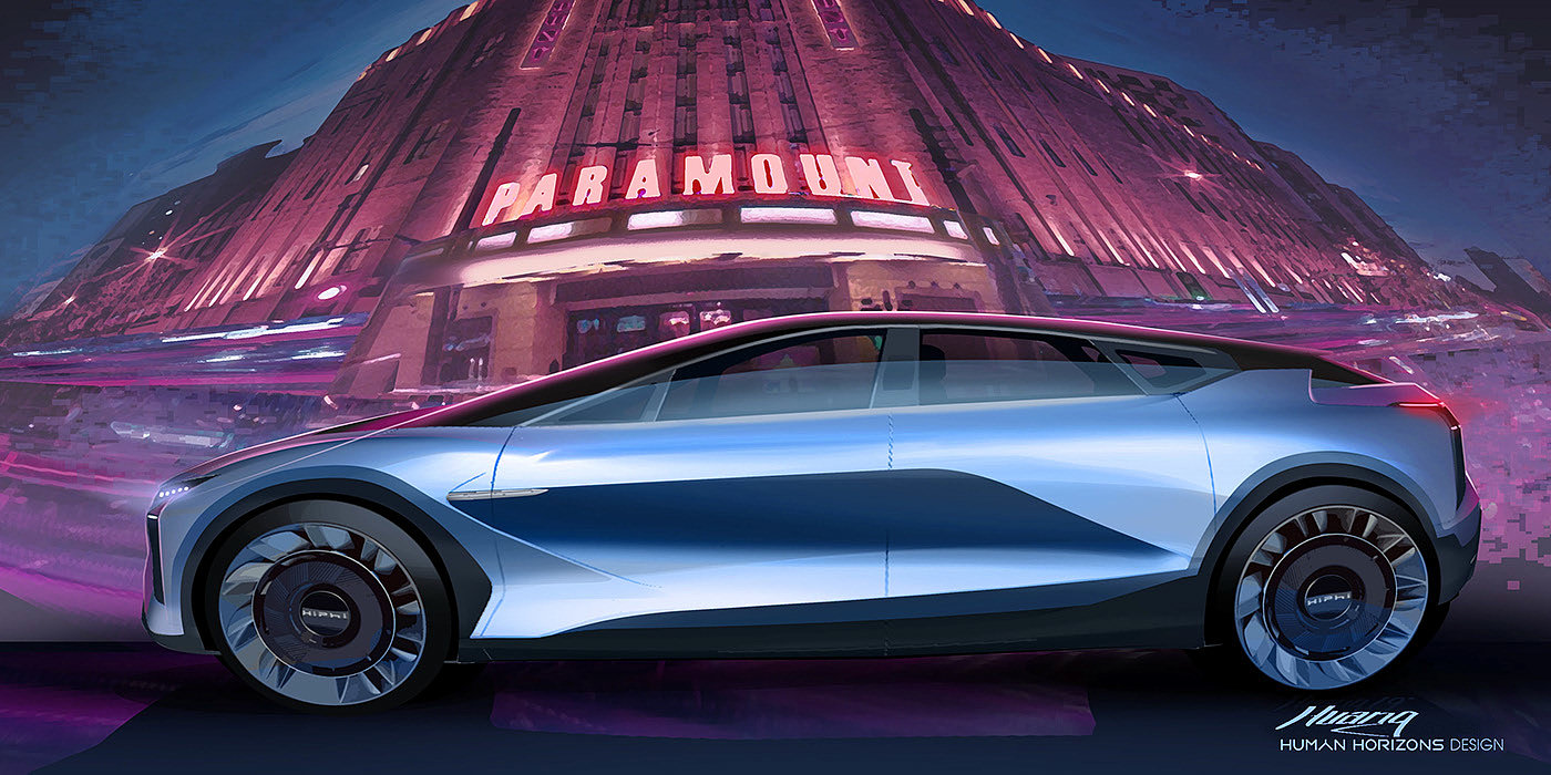 Design aesthetics，Electric vehicle，batch production，Concept Car，