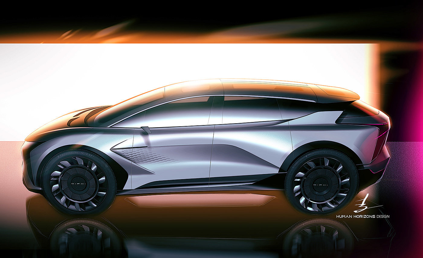 Design aesthetics，Electric vehicle，batch production，Concept Car，