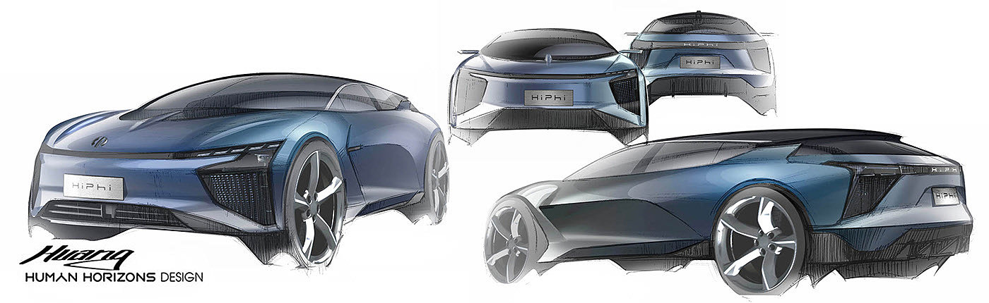 Design aesthetics，Electric vehicle，batch production，Concept Car，
