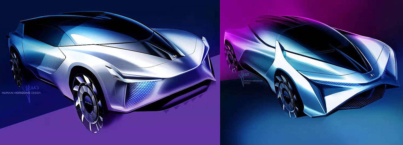 Design aesthetics，Electric vehicle，batch production，Concept Car，
