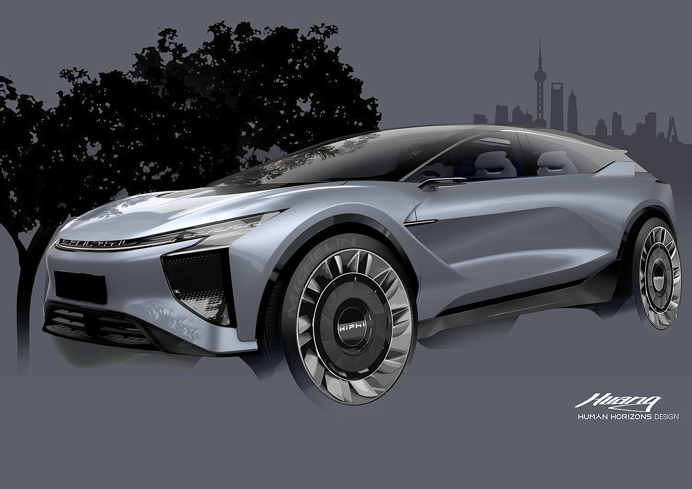 Design aesthetics，Electric vehicle，batch production，Concept Car，