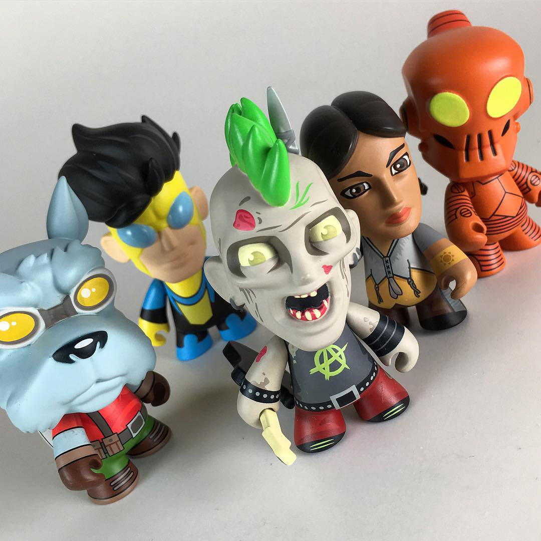 Blind box，Toys，Character design，carving，