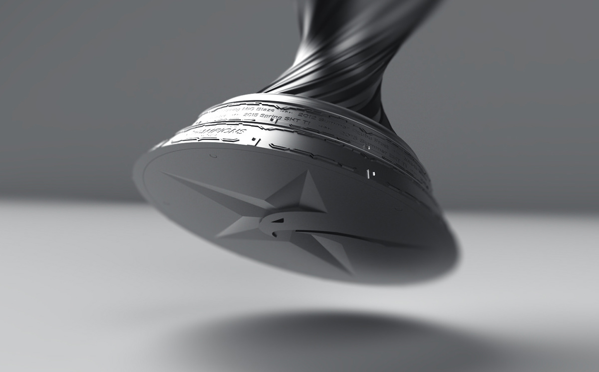 LCK，the republic of korea，trophy，League of Heroes，game，