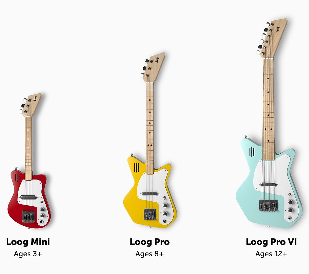 Loog Guitars，电吉它，乐器，产品设计，