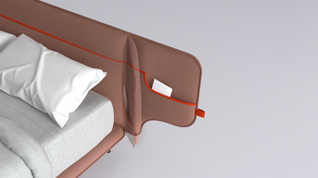 Bed，Headboard，furniture，