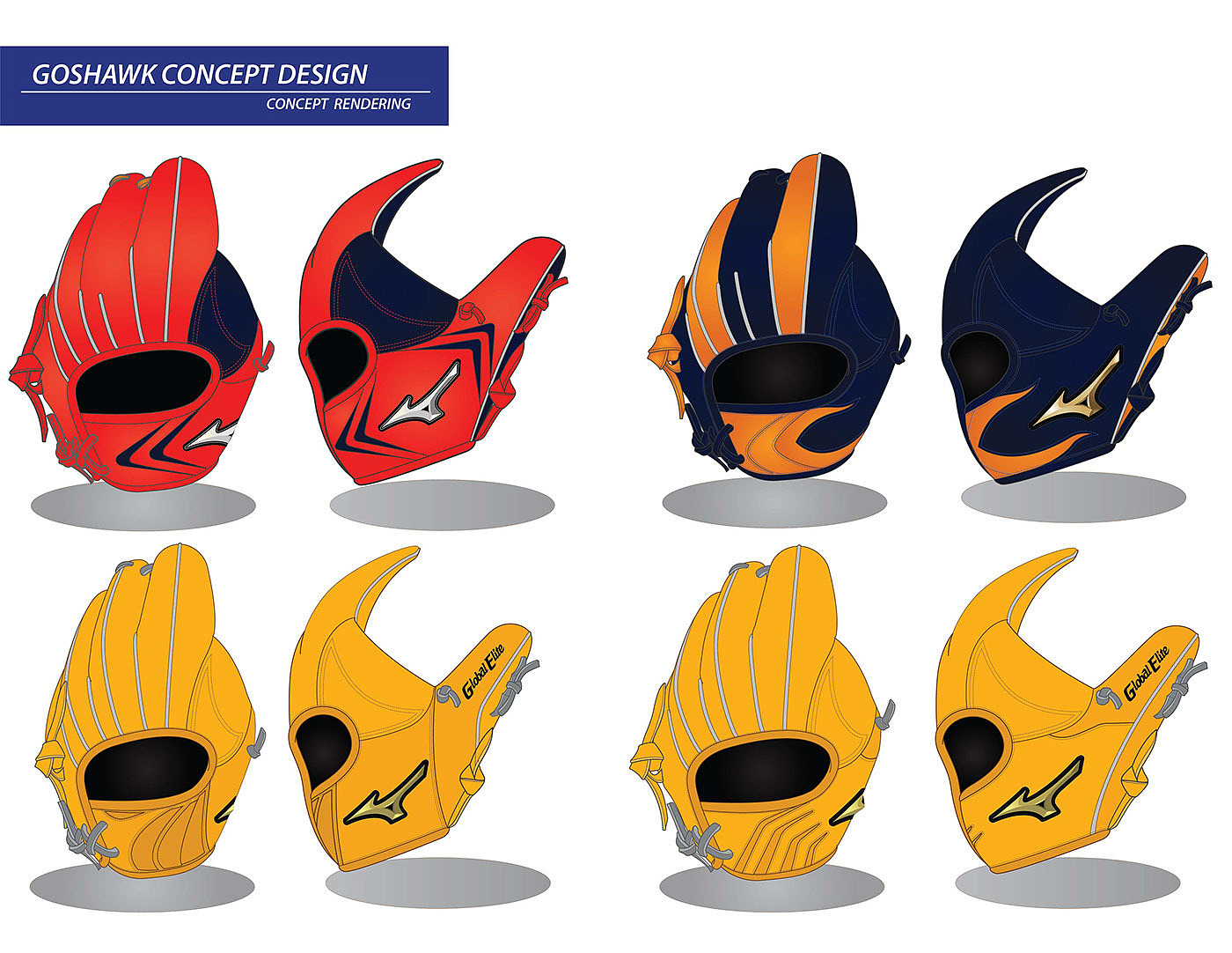 Baseball gloves，industrial design，Leather products，motion，product design，