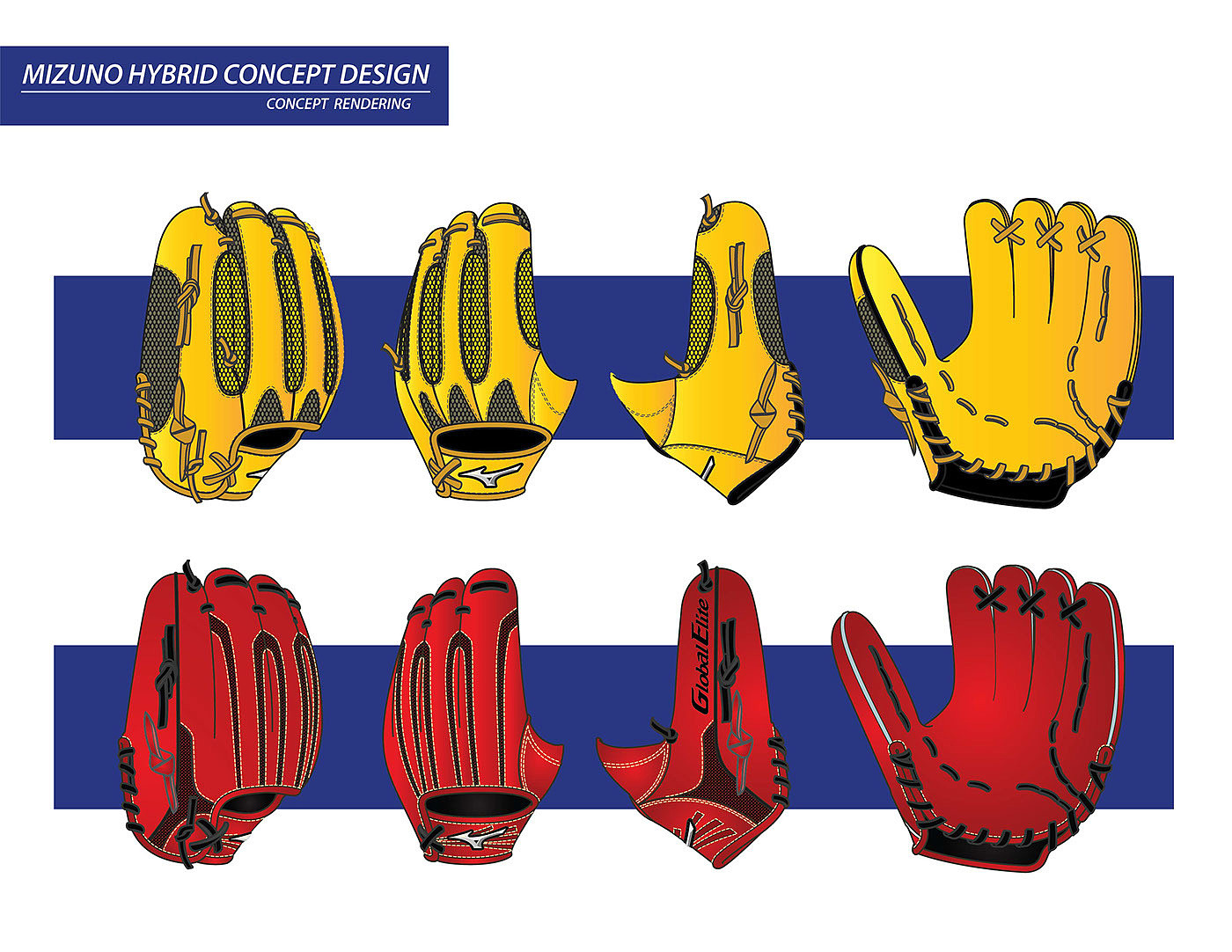 Baseball gloves，industrial design，Leather products，motion，product design，