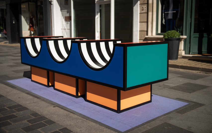 street，bench，London，Symbol，