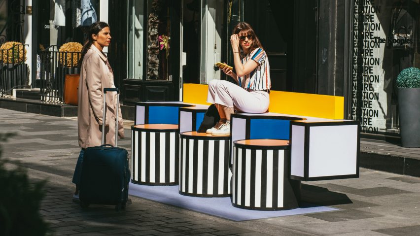 street，bench，London，Symbol，