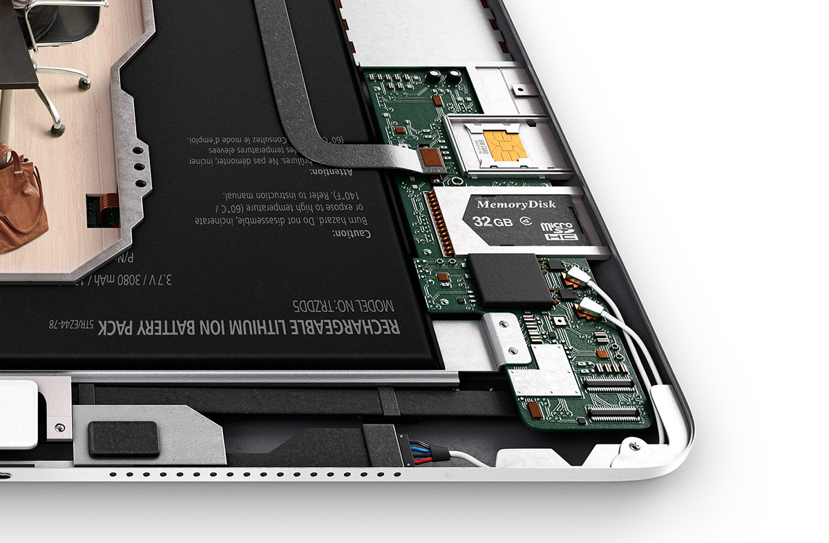 cgi，ipad，office，Digital art，