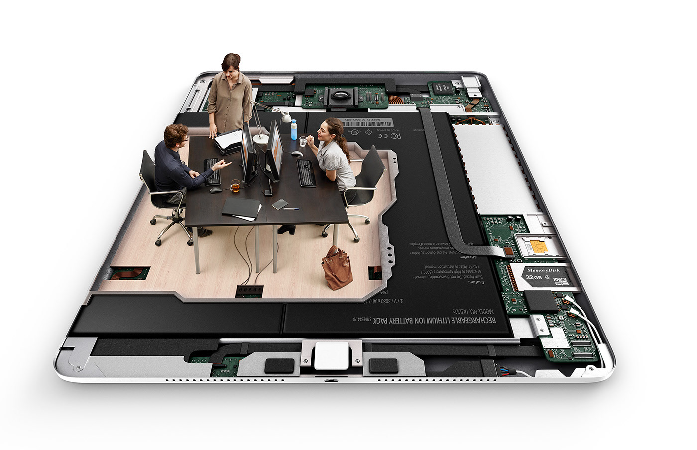 cgi，ipad，office，Digital art，