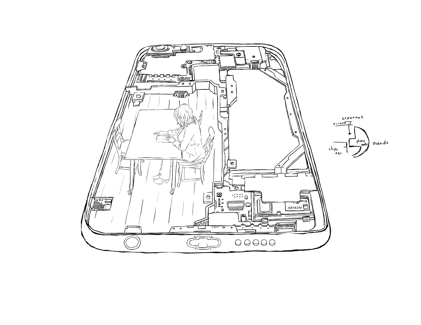 cgi，ipad，office，Digital art，