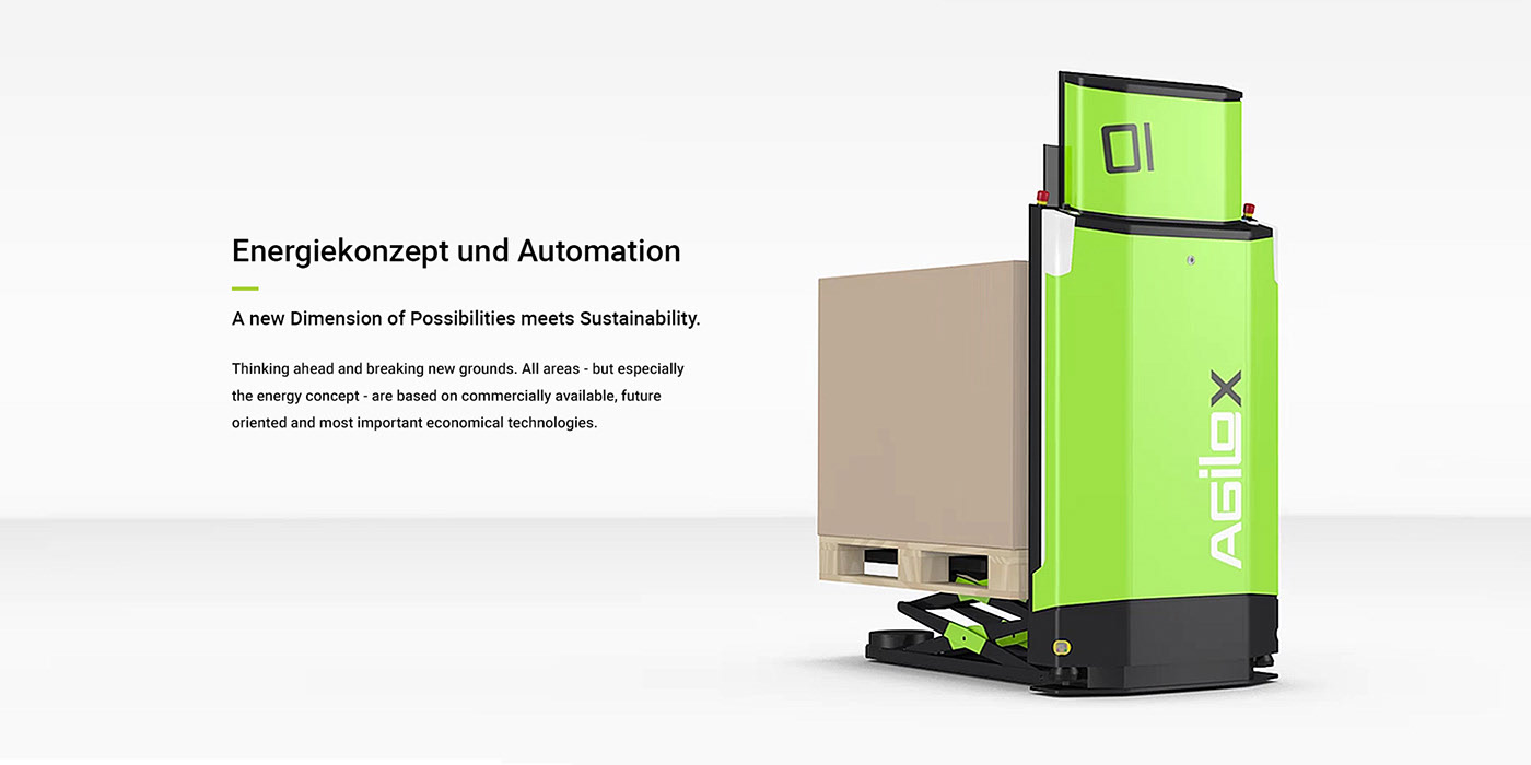 AGILOX INTEREST，Fully automatic transportation robot，intelligence，industrial design，