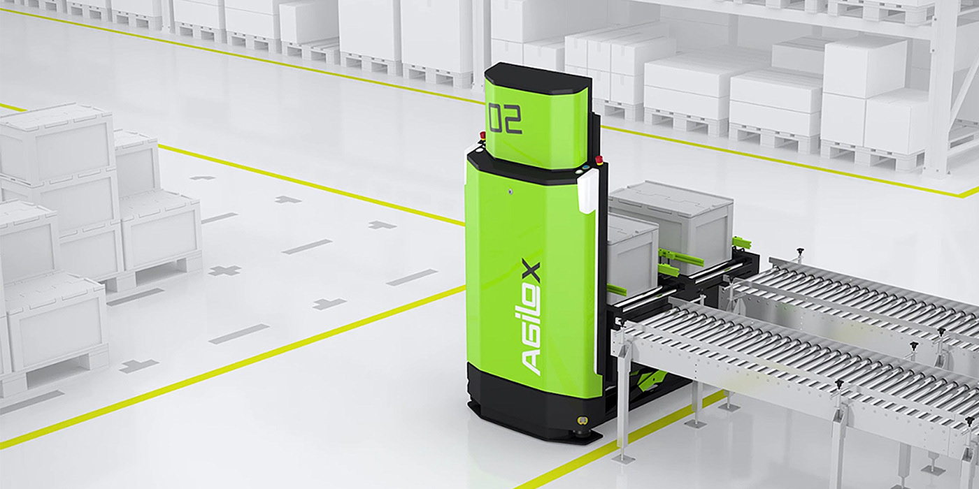 AGILOX INTEREST，Fully automatic transportation robot，intelligence，industrial design，