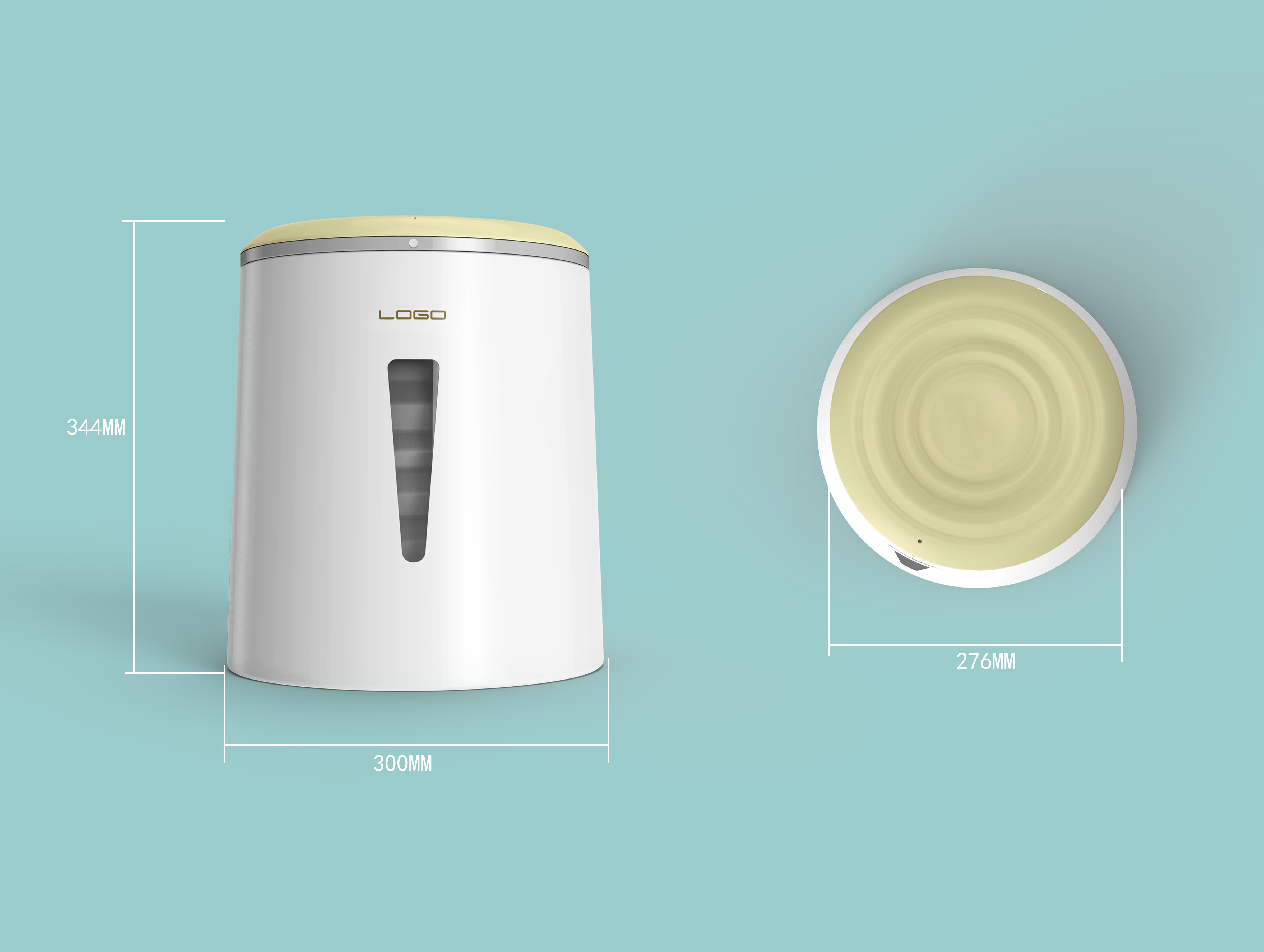 Creative trash can design，Trash can design，articles for daily use，