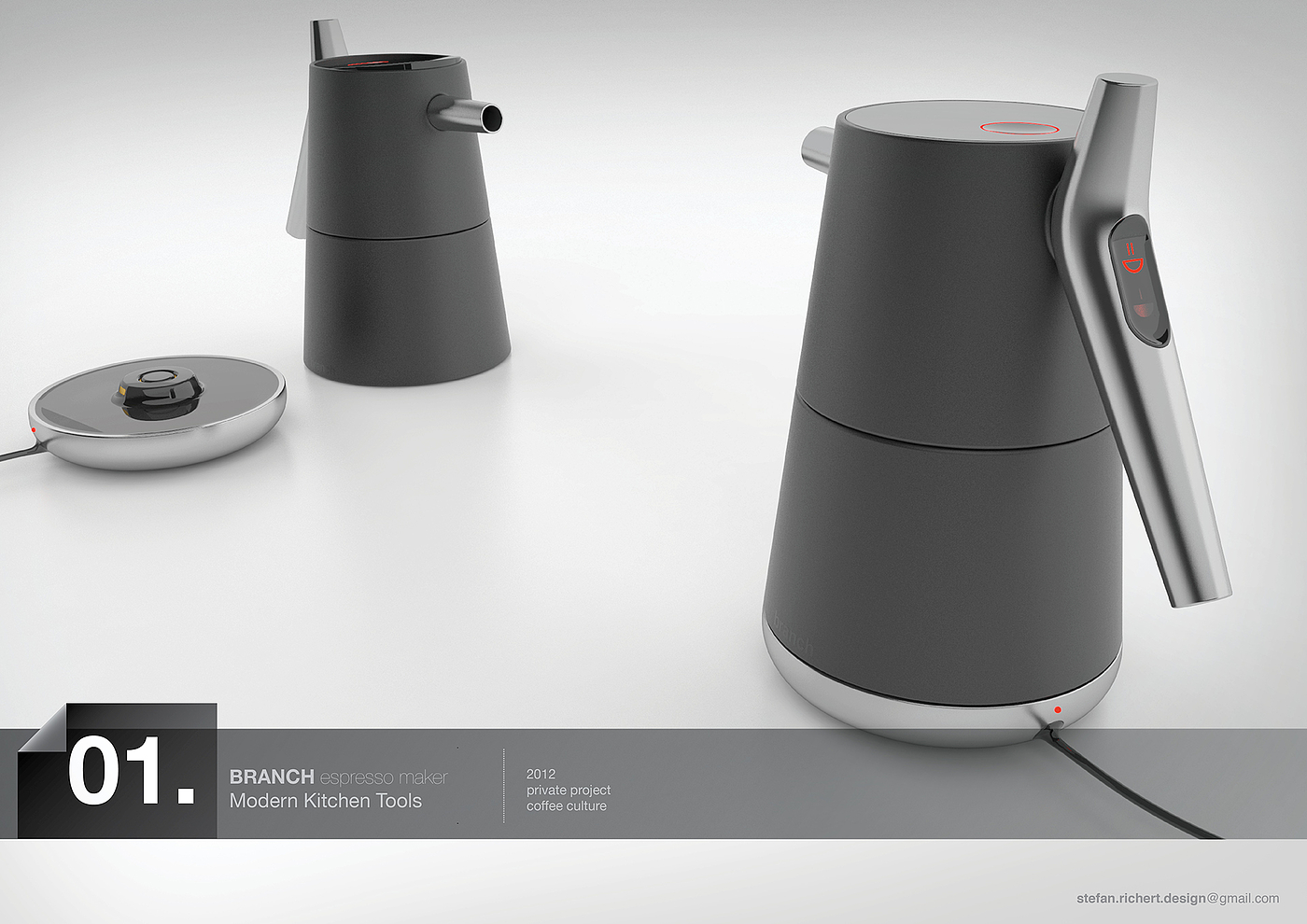 product design，black，Coffee machine，Espresso machine，Branch，